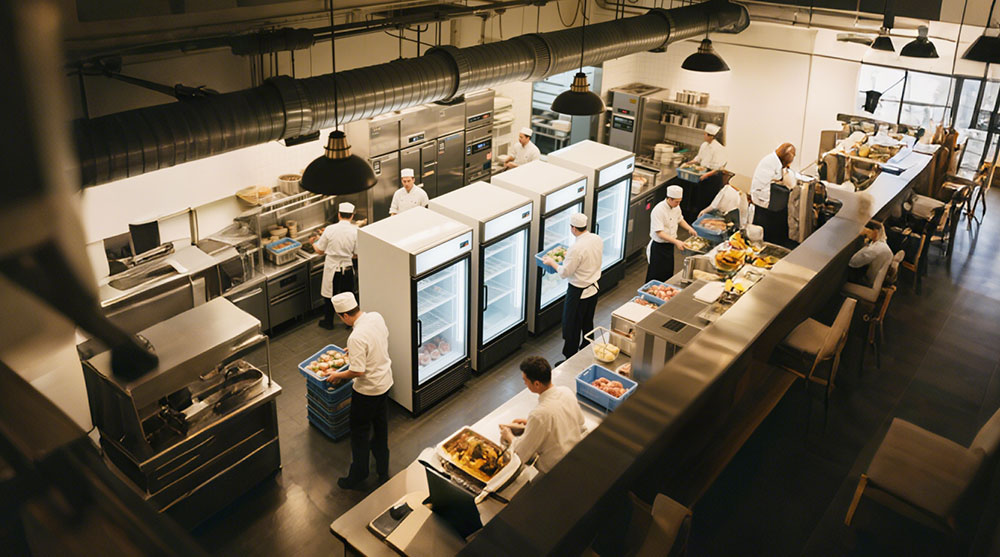 Restaurant Kitchen Freezer